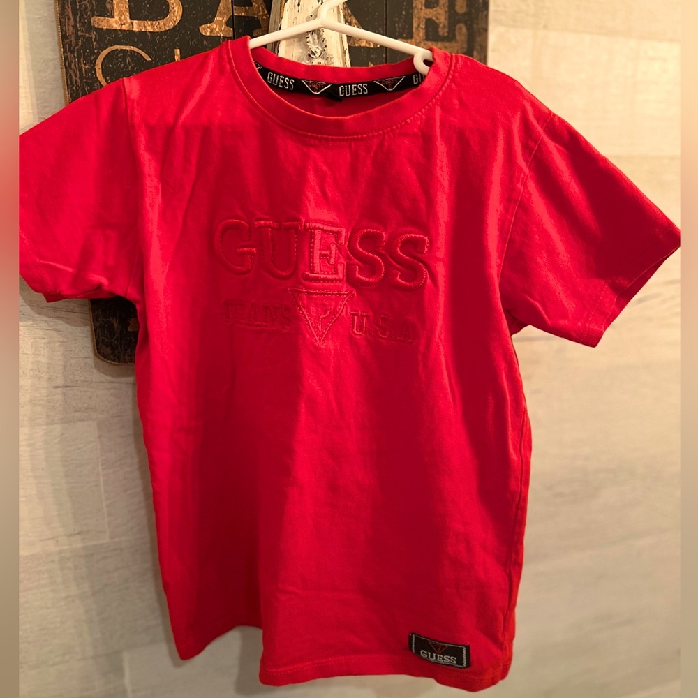 KIDS RED SHORT SLEEVE TEE
